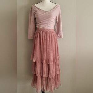 Very feminine layered dress